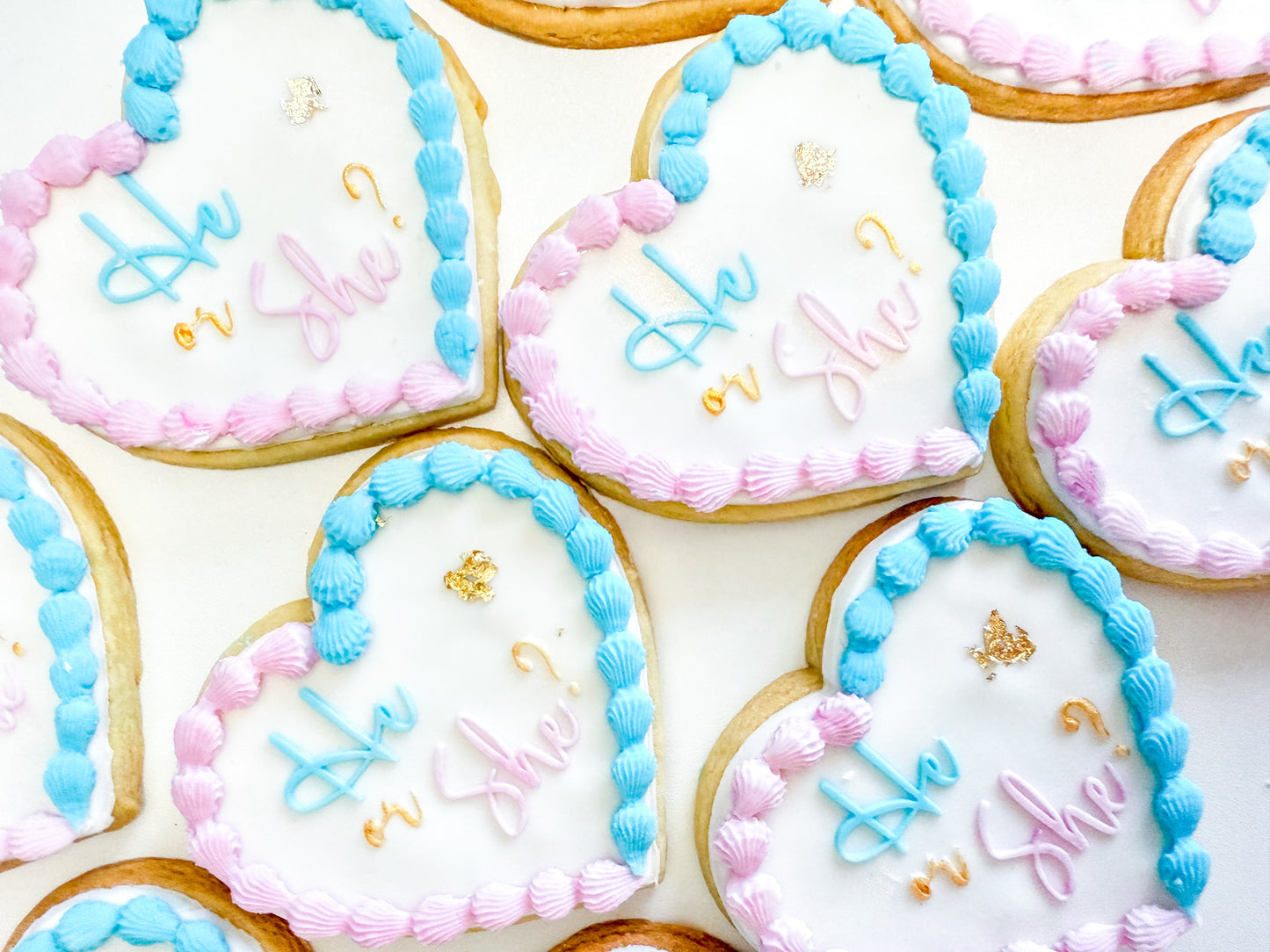GENDER REVEAL SUGAR COOKIES