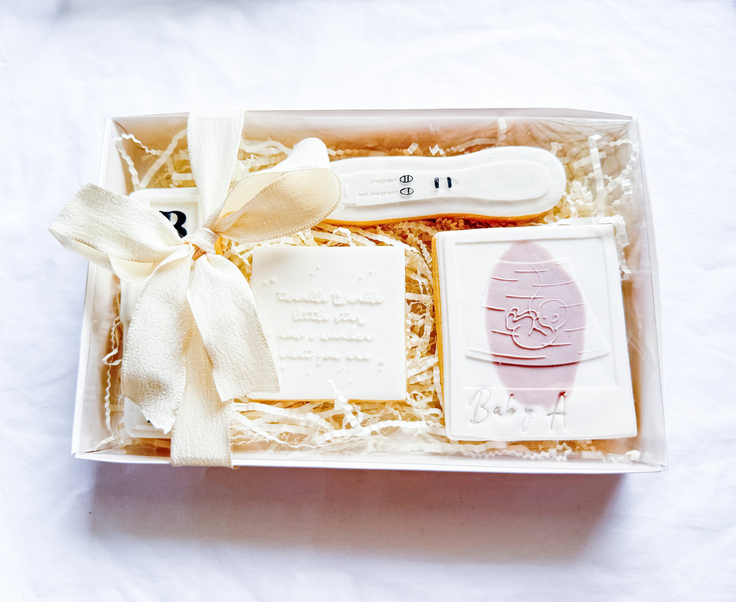 PREGNANCY ANNOUNCEMENT SUGAR COOKIE PACK