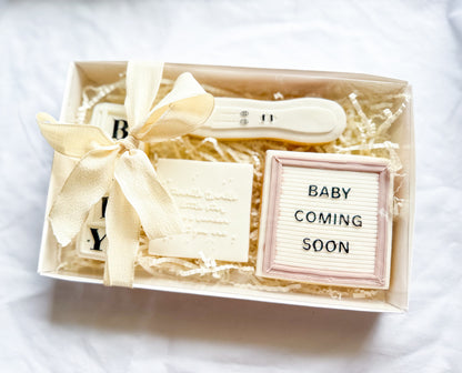 PREGNANCY ANNOUNCEMENT SUGAR COOKIE PACK