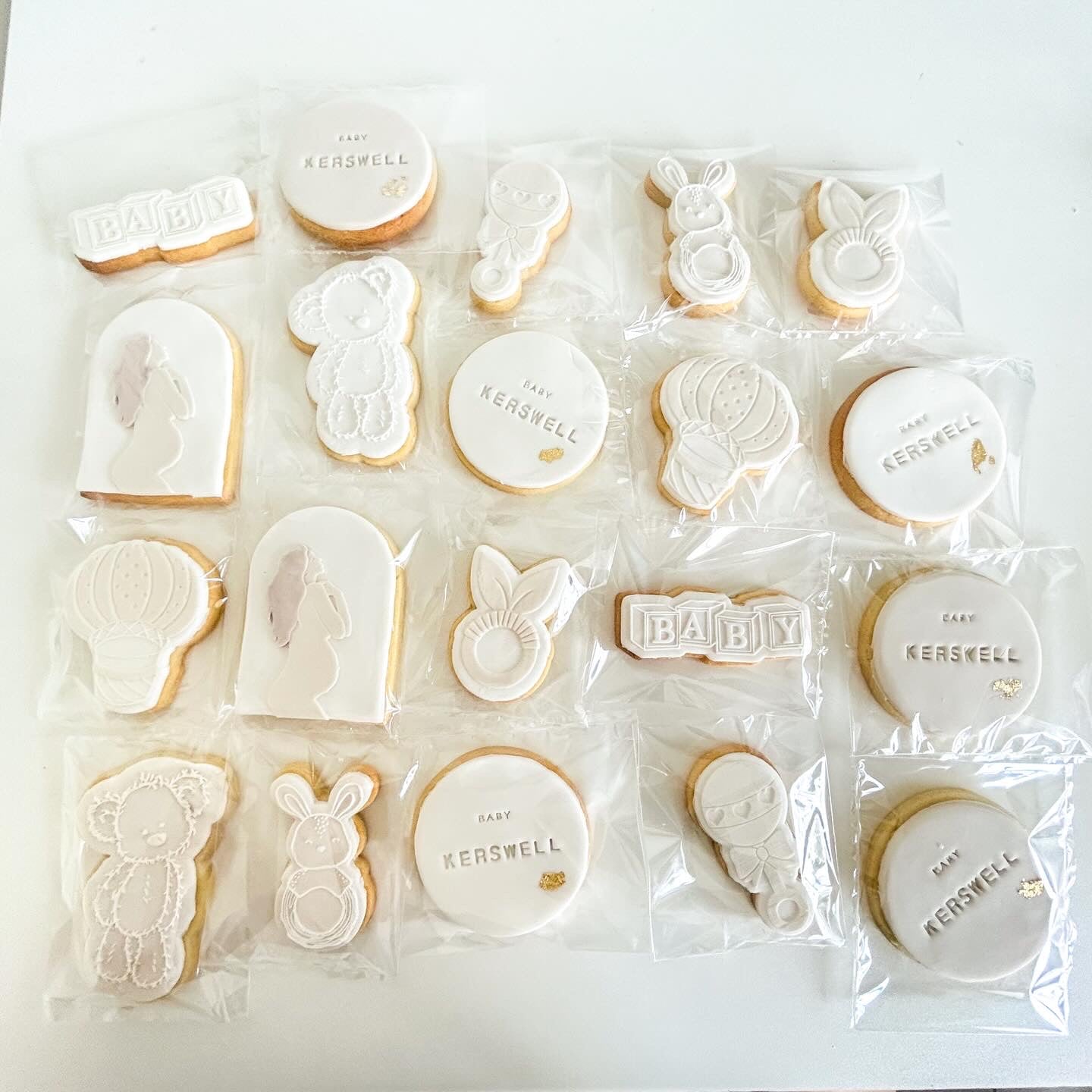 LUXE BABY SHOWER SUGAR COOKIE PACK